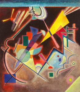Wassily Kandinsky, Tiefes Braun, 1924
